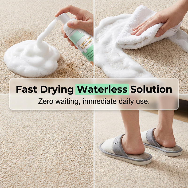 🔥Buy More Save More🔥 Waterless Carpet Foam Stain Remover