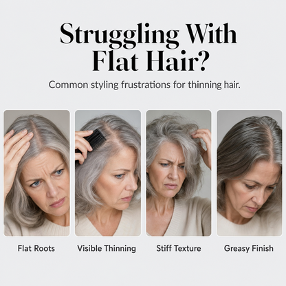 🔥Buy More Save More🔥 Peach-Scented Volumizing & Setting Spray – Lightweight, Bouncy Hair & Long-Lasting Hold